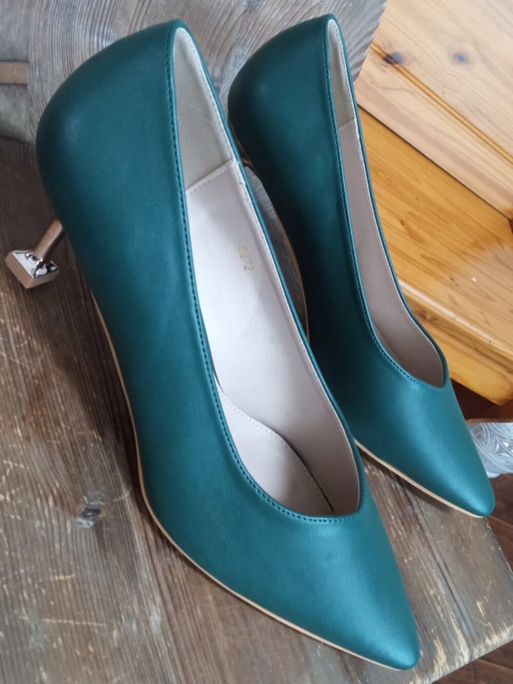 Allegra K Women's Size 10 Fancy Kitten Heel Dress Pumps NEW!